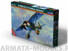 D-225 Самолет P-24 B/E/F/G Balkan Defender MISTERCRAFT