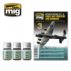 AMIG7416 Ammo Mig Набор для создания реалистичных эффектов EARLY RAF FIGHTERS AND BOMBERS