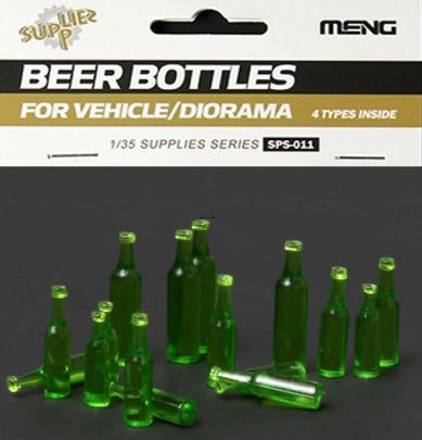 SPS-011 Beer Bottles for Vehicle/Diorama