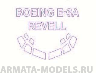 14423KV Окрасочная маска Boeing E-3A для моделей фирмы Revell