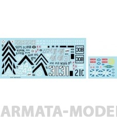 35149BIS Декаль Gulf War 1991 #2 - Challenger 1 and M109
