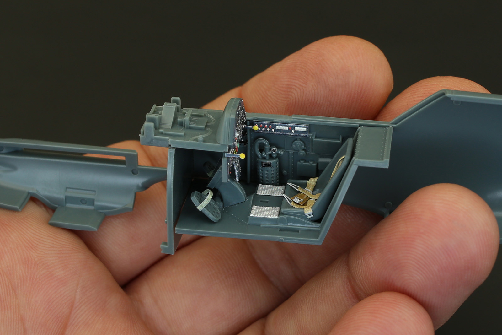 QD48086 1/48 3D Декаль интерьера кабины  Bf 109E-1/E-3 (для модели Eduard) Quinta Studio