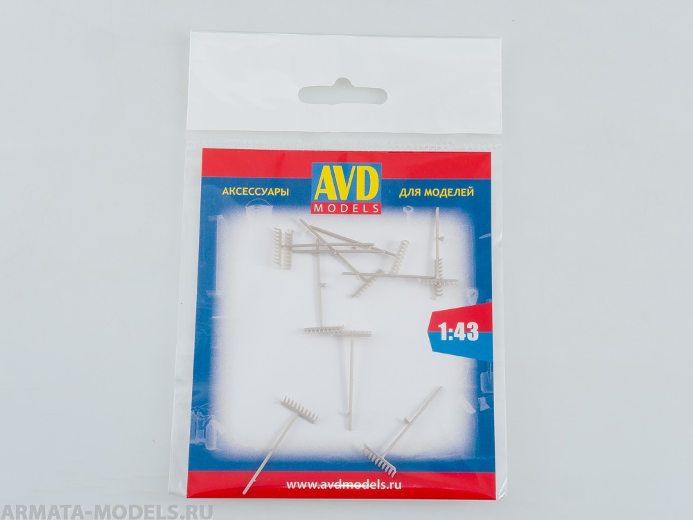 AVD243011910 Смоляное дополнение Грабли П-2-10, 10 шт