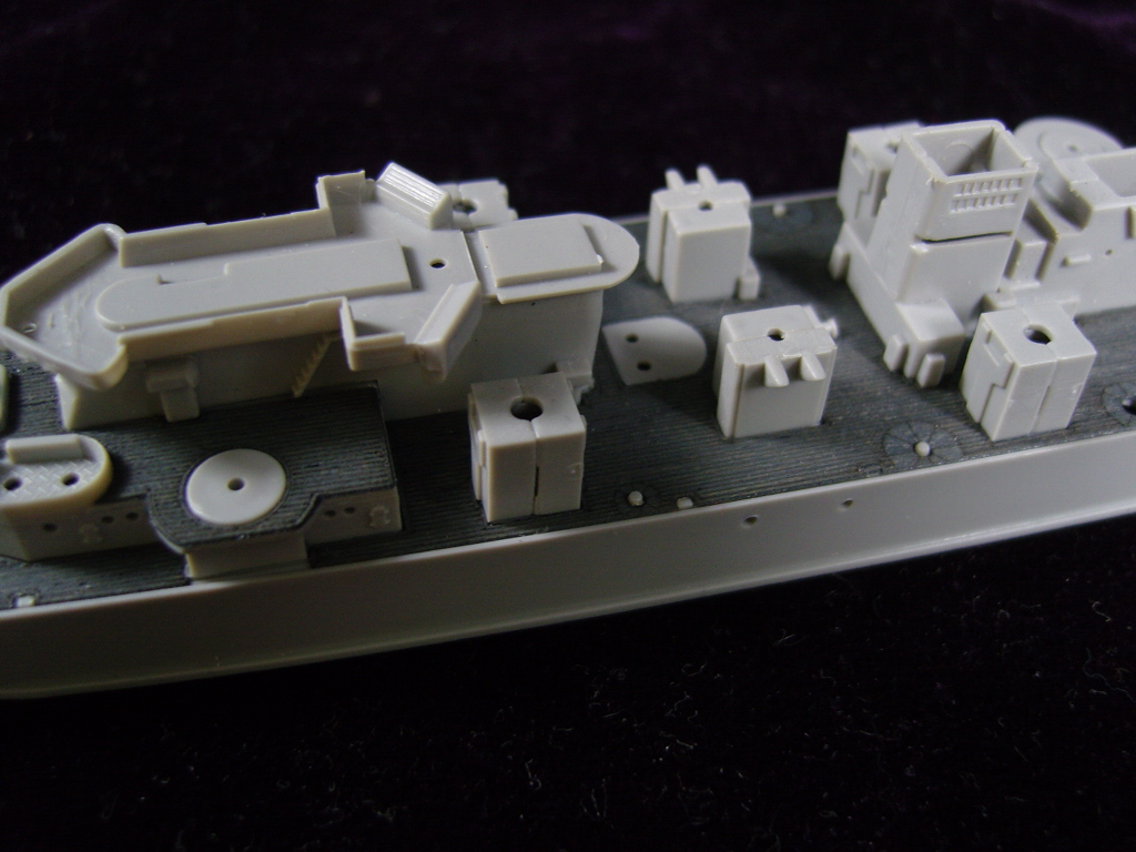 AW20069A Деревянная палуба для U.S.S Pittsburgh CA-72