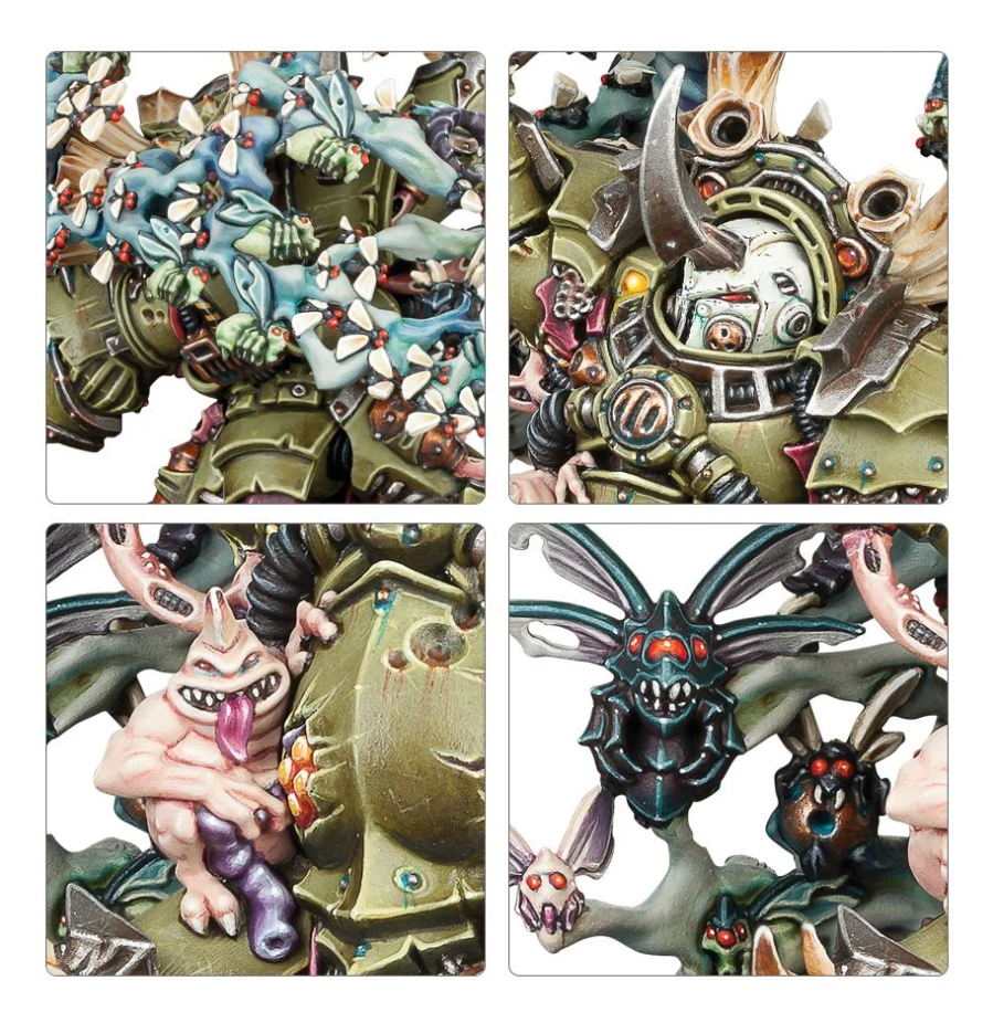 43-53GW Набор Гвардия Смерти. Тифус, Провозвестник Чумного Бога (Death Guard. Typhus Herald of the Plague God)