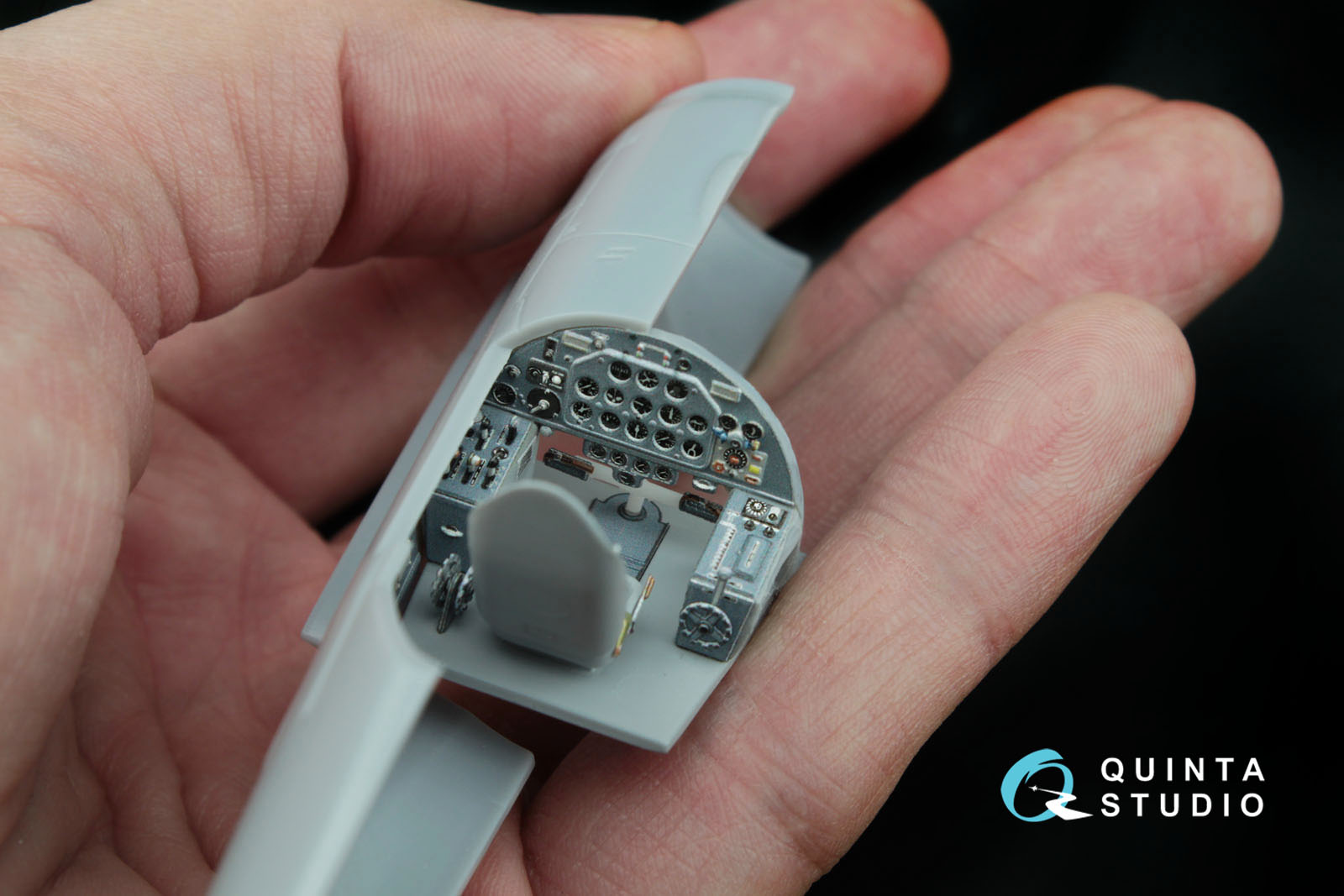 QD48016-Pro 1:48 3D Декаль интерьера  кабины И-185 (расширен. набор) (для  модели ARK)