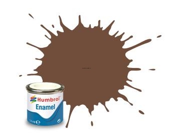 AA1081 Краска эмалевая No 98 Шоколадный - Матовый - Tinlet No 1 (14ml)