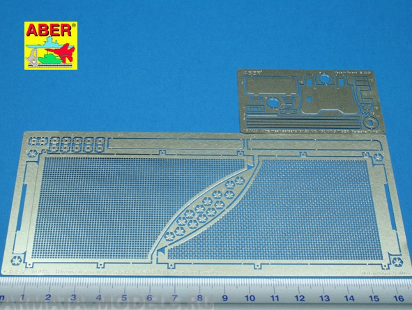 ABR-16-042  Дополнения для  Tiger II Porsche- Vol.8- Anti Mine Mesh plus some extra parts для Tamiya/Trumpeter 1/16