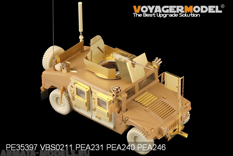PEA246 Набор фототравления для 1/35 Modern HUMVEE Family Bullet-Proof Door (For TAMIYA /BRONCO) NEW