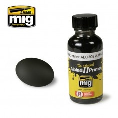AMIG8211 Ammo Mig Черный  мелкозернистый глянцевый грунт для металликов серии Alclad II BLACK MICROFILLER ALC309