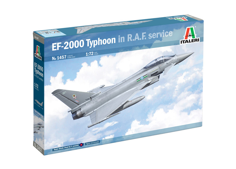 1457ИТ Самолет EF-2000 Typhoon in R.A.F. Service Italeri