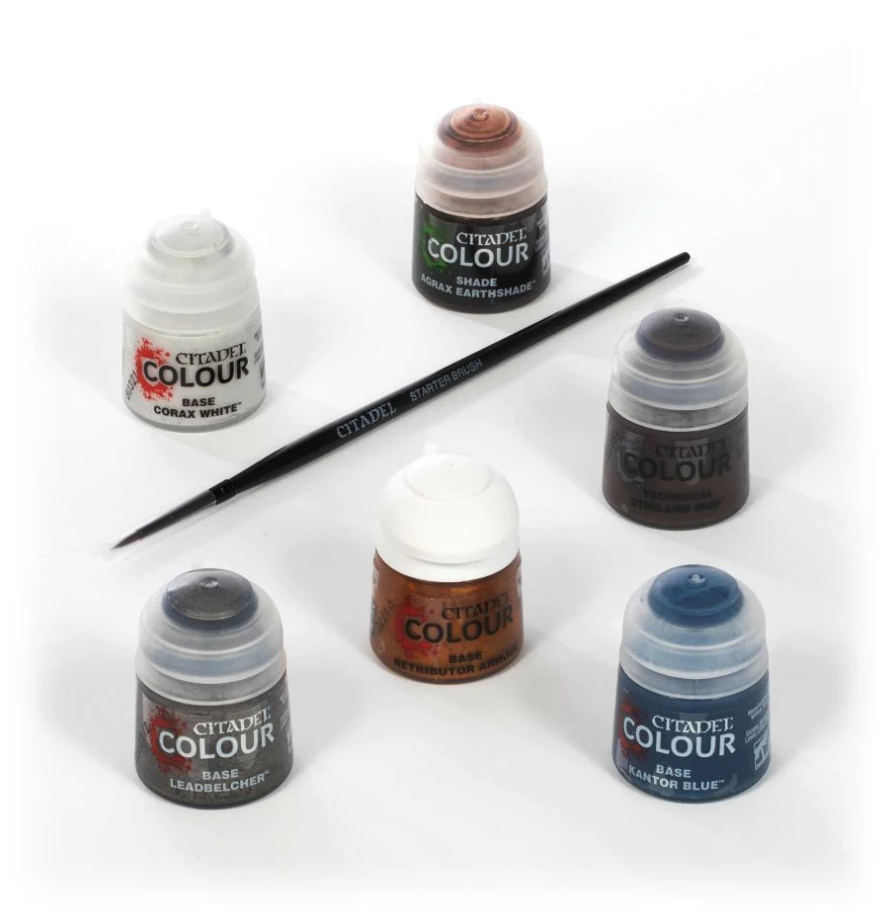 60-10GW Набор Эра Сигмара. Грозорожденные Вечные. Виндикаторы с набором красок (AOS Stormcast Eternals Vindictors + Paints Set)