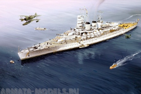 05779 Линкор  Витторио Венетто Trumpeter