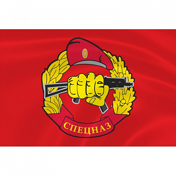 AM35811 Флаг декаль Спецназ