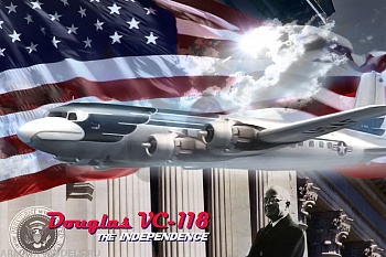 Rod307 Самолёт Douglas VC-118 The Independence