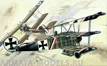 0877SM Самолёт  Fokker Dr.I (1:72)