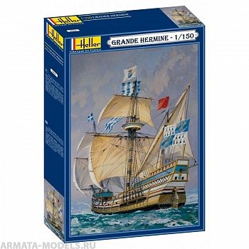 80841 Корабль Grande Hermine  (1:150)