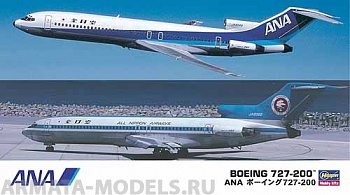10672 Самолет ANA B727-200