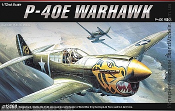12468 Самолёт  P-40E WARHAWK