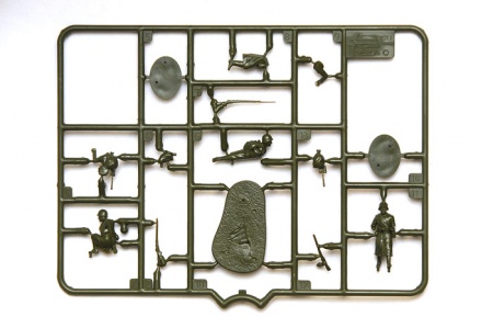Набор фигурок 6197 Советская пехота в зимней форме Звезда